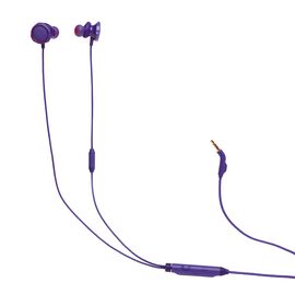 JBL Quantum 50 - Purple - Wired in-ear gaming headset with volume slider and mic mute - Hero JBL Quantum 50 - Purple - Wired in-ear gaming headset with volume slider and mic mute - Hero